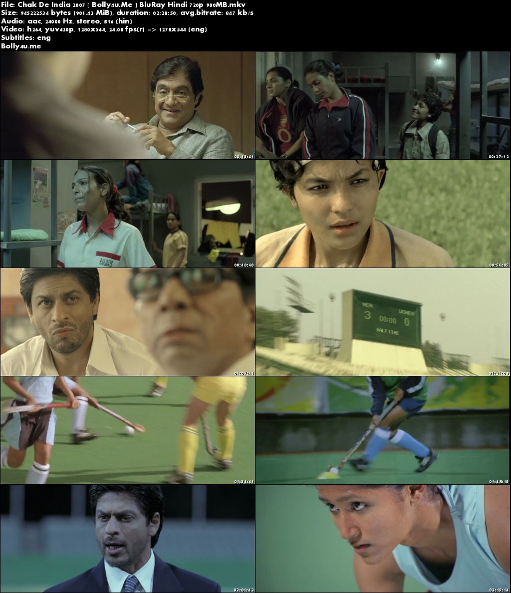 Chak De India Full Movie Download Bluray